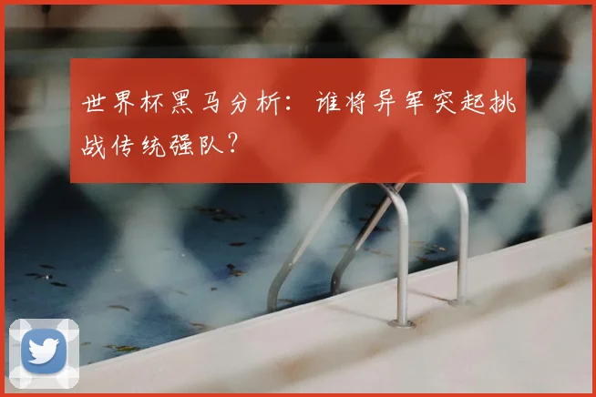 世界杯黑马分析：谁将异军突起挑战传统强队？